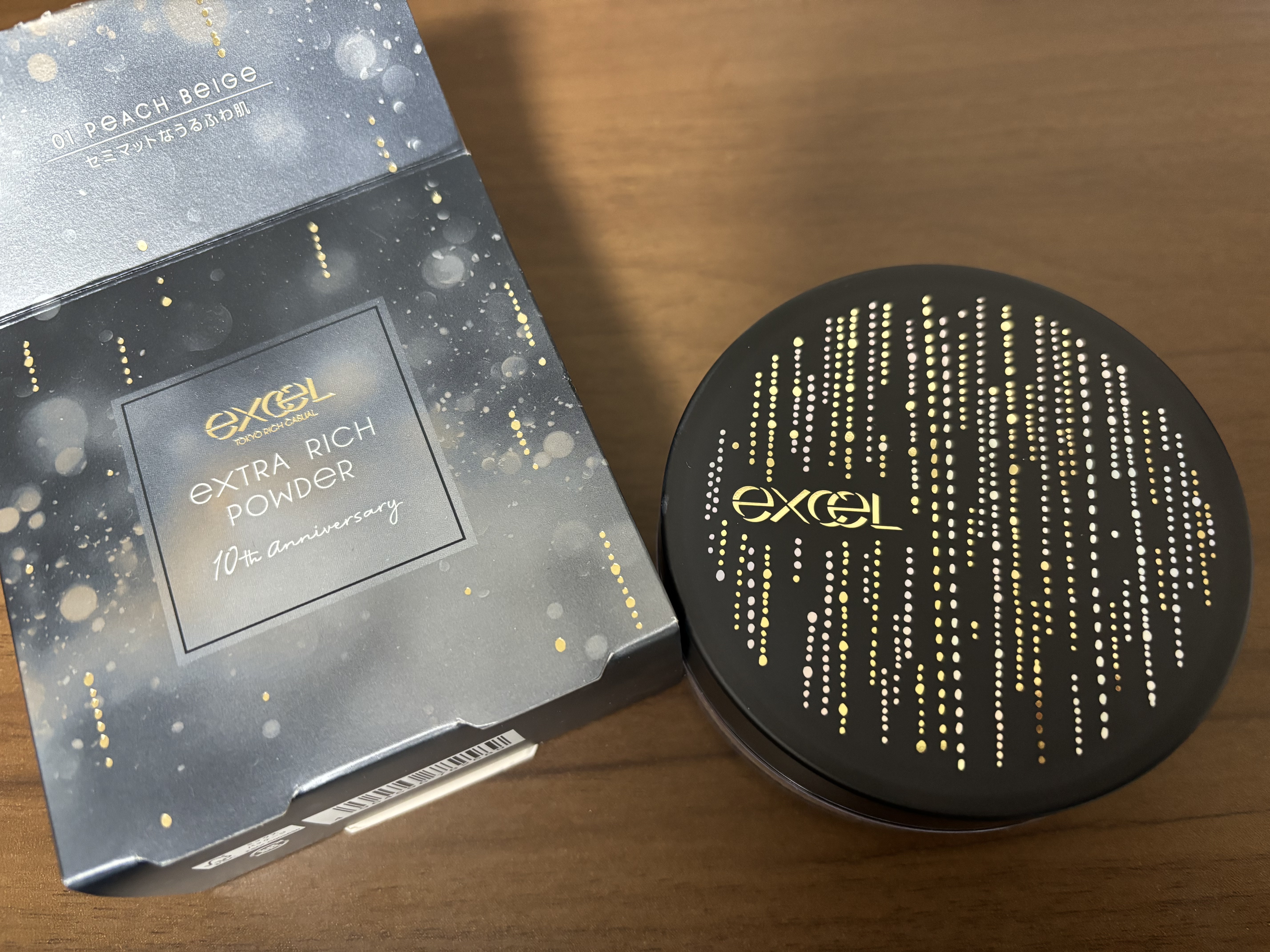 エクストラリッチパウダー la/excel/ルースパウダーを使ったクチコミ（1枚目）