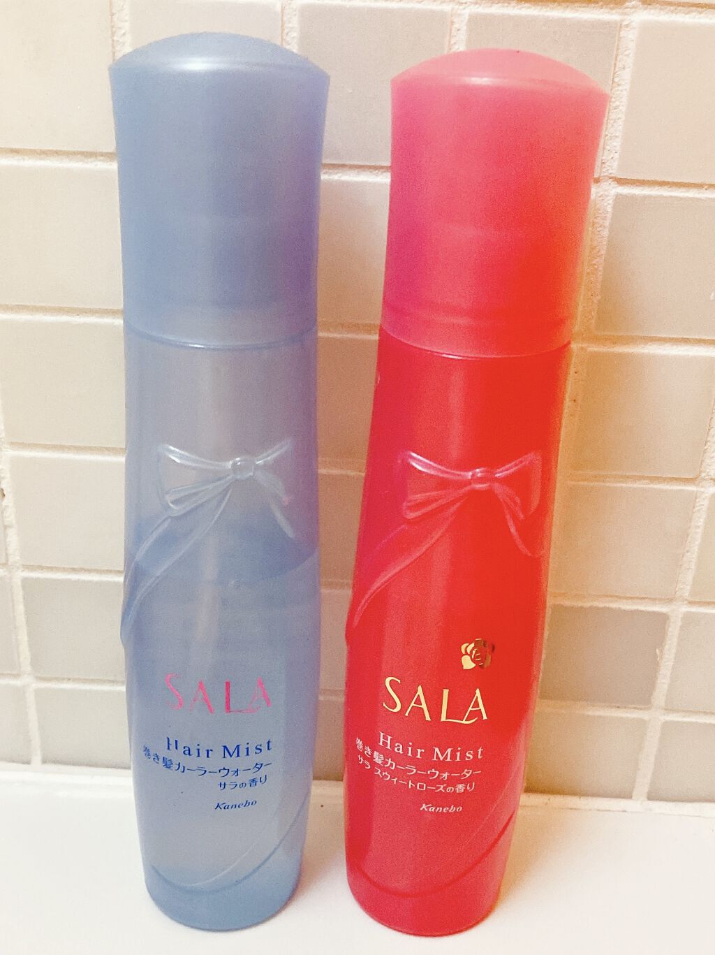 巻き髪カーラーウォーター(サラ スウィートローズの香り)/SALA/ヘアミストを使ったクチコミ（1枚目）