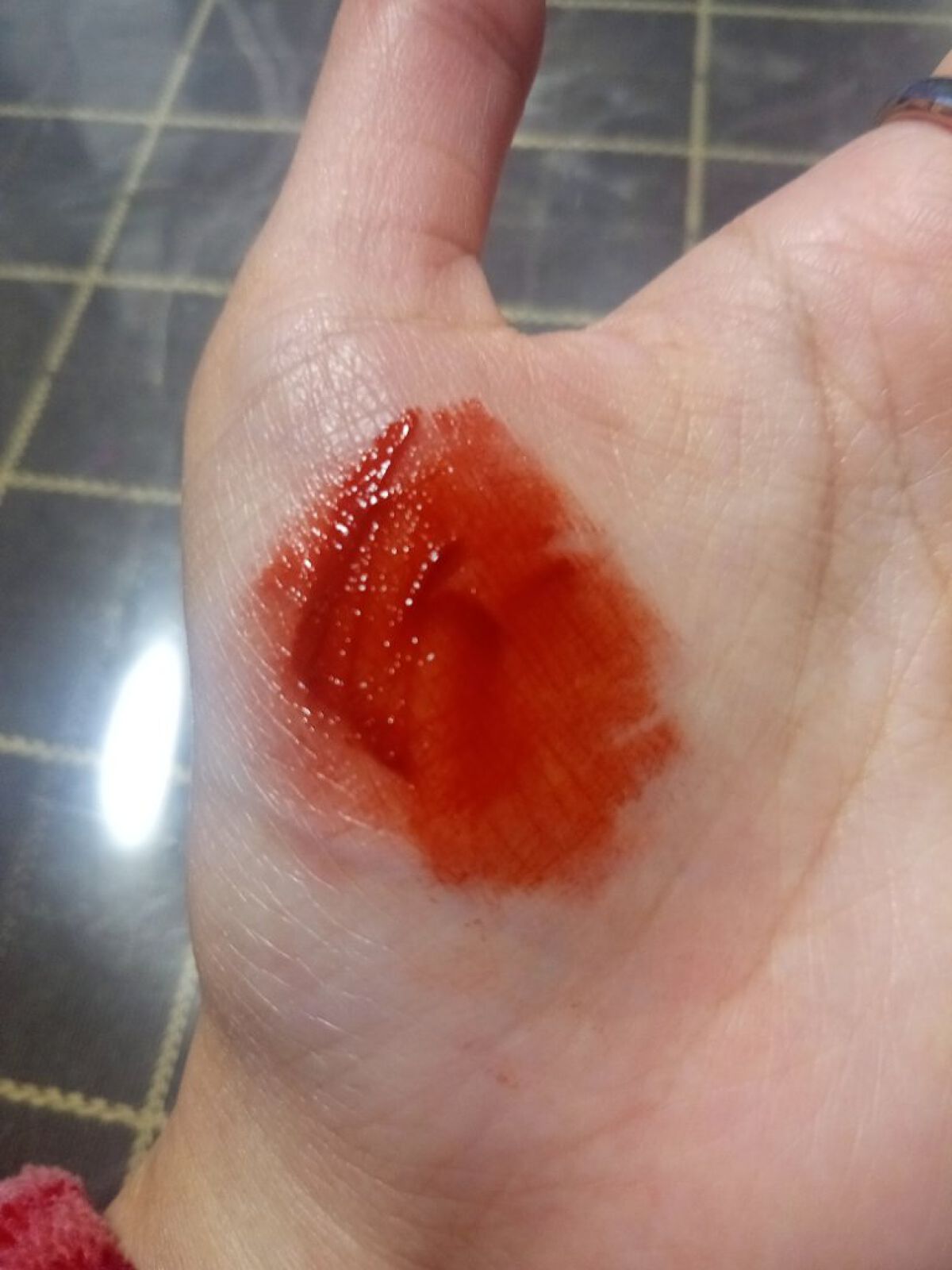 シャインミラーティント/COLORKEY/リップティントを使ったクチコミ（2枚目）