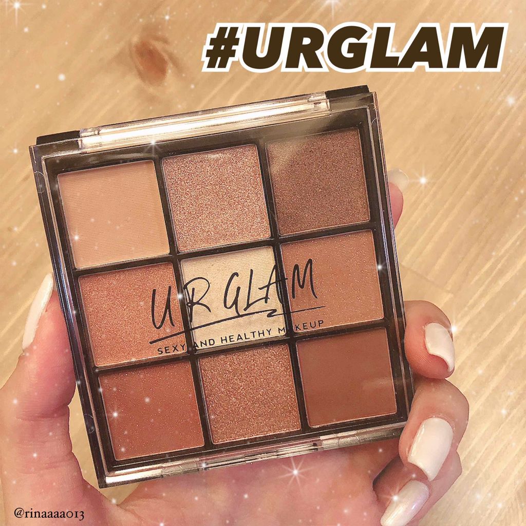 UR GLAM　BLOOMING EYE COLOR PALETTE/U R GLAM/アイシャドウパレットを使ったクチコミ（1枚目）