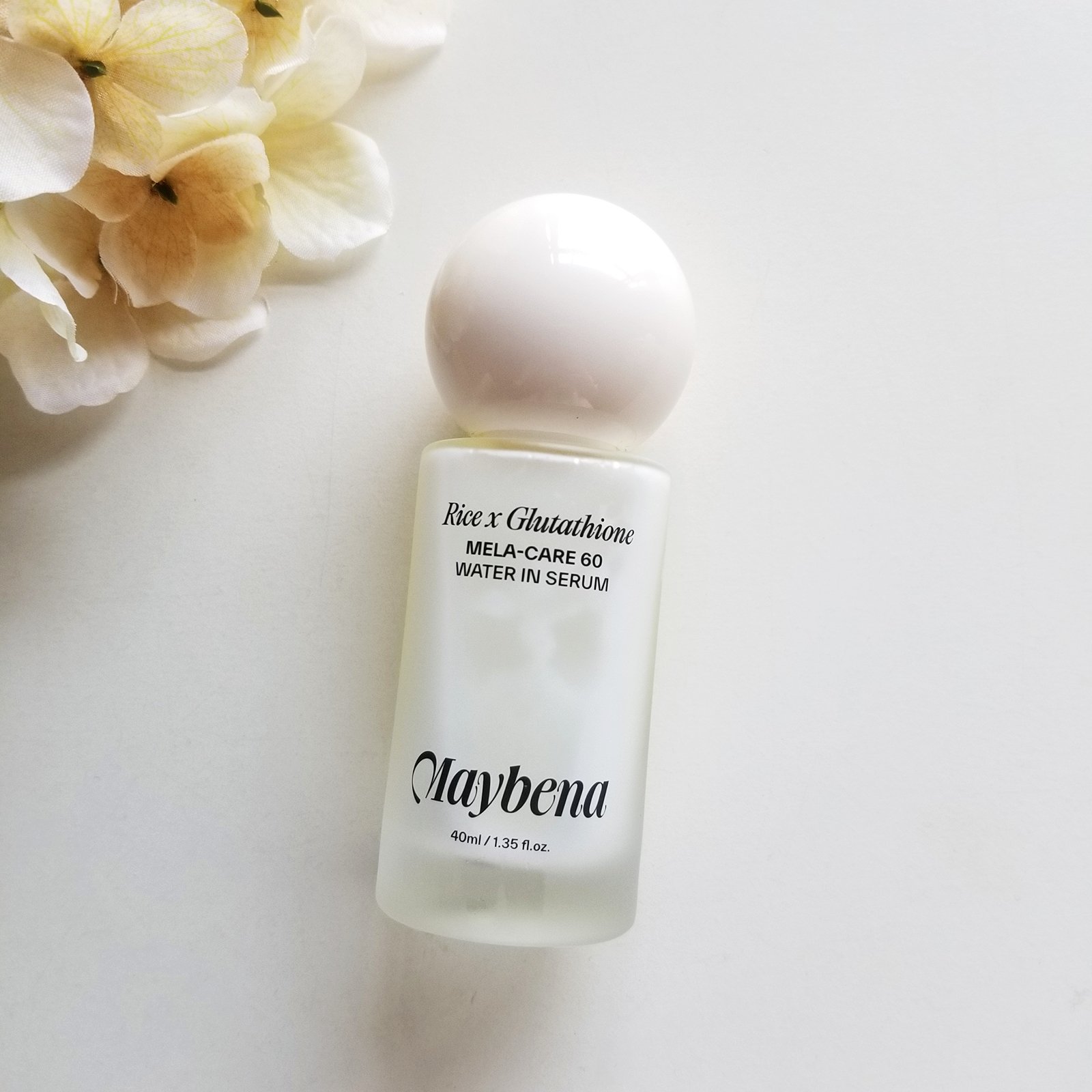 ライスX グルタチオン メラケアー60 ウォーターインセラム/MAYBENA/美容液を使ったクチコミ（2枚目）