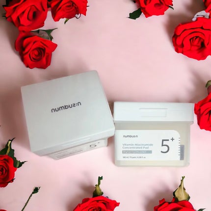 5番 白玉グルタチオンCフィルムパッド/numbuzin/トナーパッドを使ったクチコミ(1枚目)