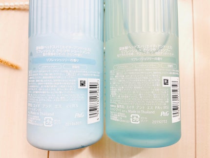 リフレッシュ × さらつや シャンプー/トリートメント/h&s/市販シャンプーを使ったクチコミ(4枚目)