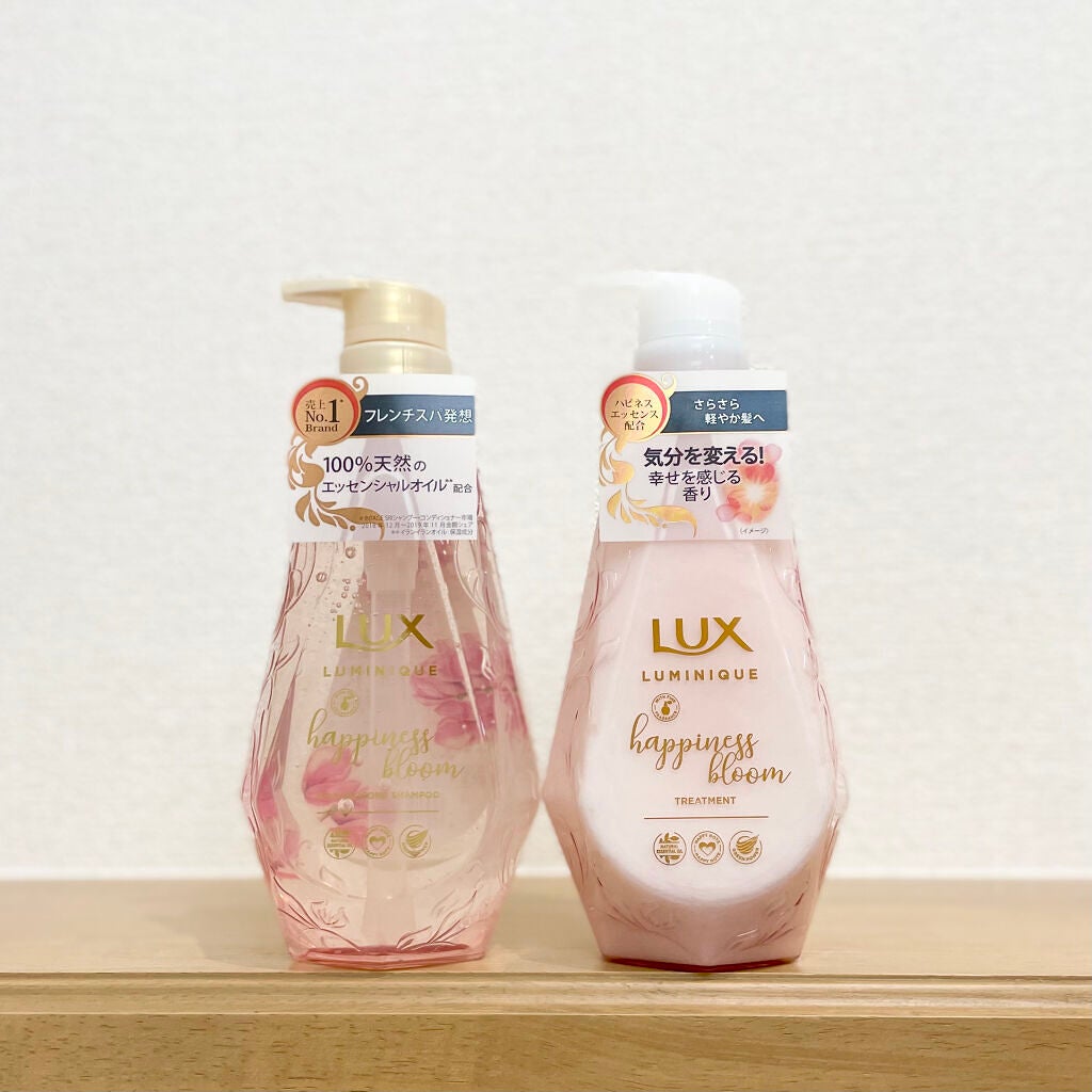 ルミニーク ハピネスブルーム シャンプー/トリートメント/LUX/市販シャンプーを使ったクチコミ(3枚目)