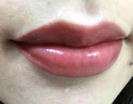 ラスティンググロスリップ/CEZANNE/口紅を使ったクチコミ(2枚目)