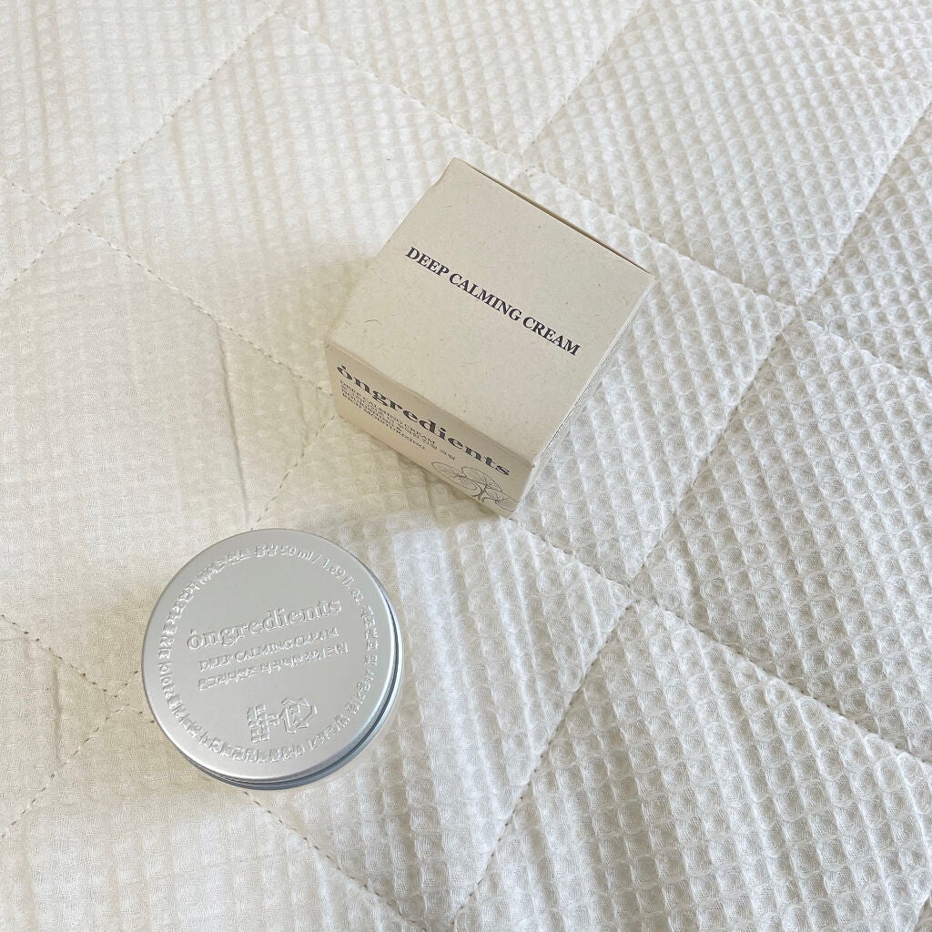 ディープカーミングクリーム/Ongredients/フェイスクリームを使ったクチコミ(4枚目)