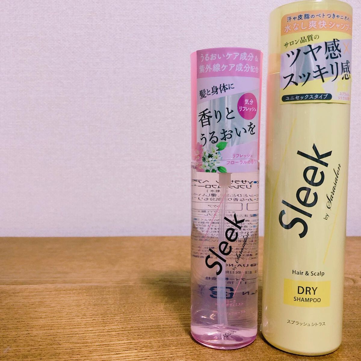 ヘア＆ボディミスト リフレッシュフローラルの香り/スリーク by サラサロン/ヘアミストを使ったクチコミ（1枚目）