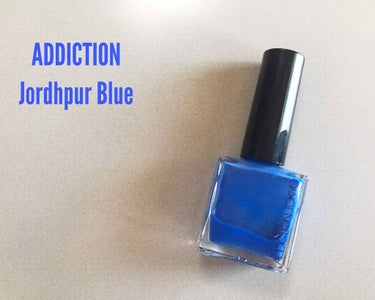 ♦︎ADDICTION  ザ　ネイルポリッシュL
    083S Jordhpur Blue

町全体が青く塗られた、インドのジョードプルという土地から発想を得た色。

ADDICTIONの限定色です