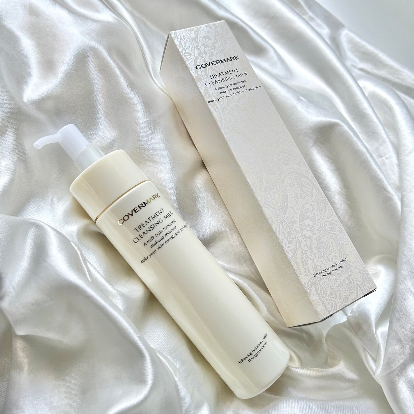トリートメント クレンジング ミルク/COVERMARK/ミルククレンジングを使ったクチコミ(4枚目)