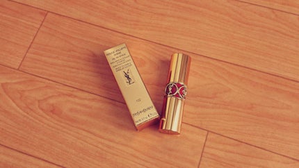 ルージュ ヴォリュプテ シャイン/YVES SAINT LAURENT BEAUTE/口紅を使ったクチコミ(1枚目)