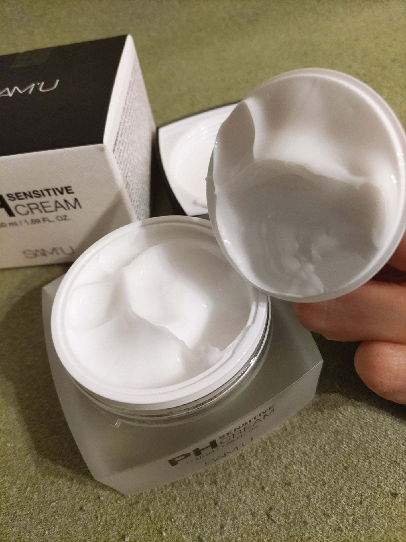 サミュ PHセンシティブクリーム/SAM'U/フェイスクリームを使ったクチコミ(3枚目)
