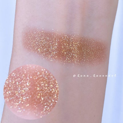 シャドーカスタマイズ (ブリリアントグリッター)/MAJOLICA MAJORCA/グリッターを使ったクチコミ(4枚目)