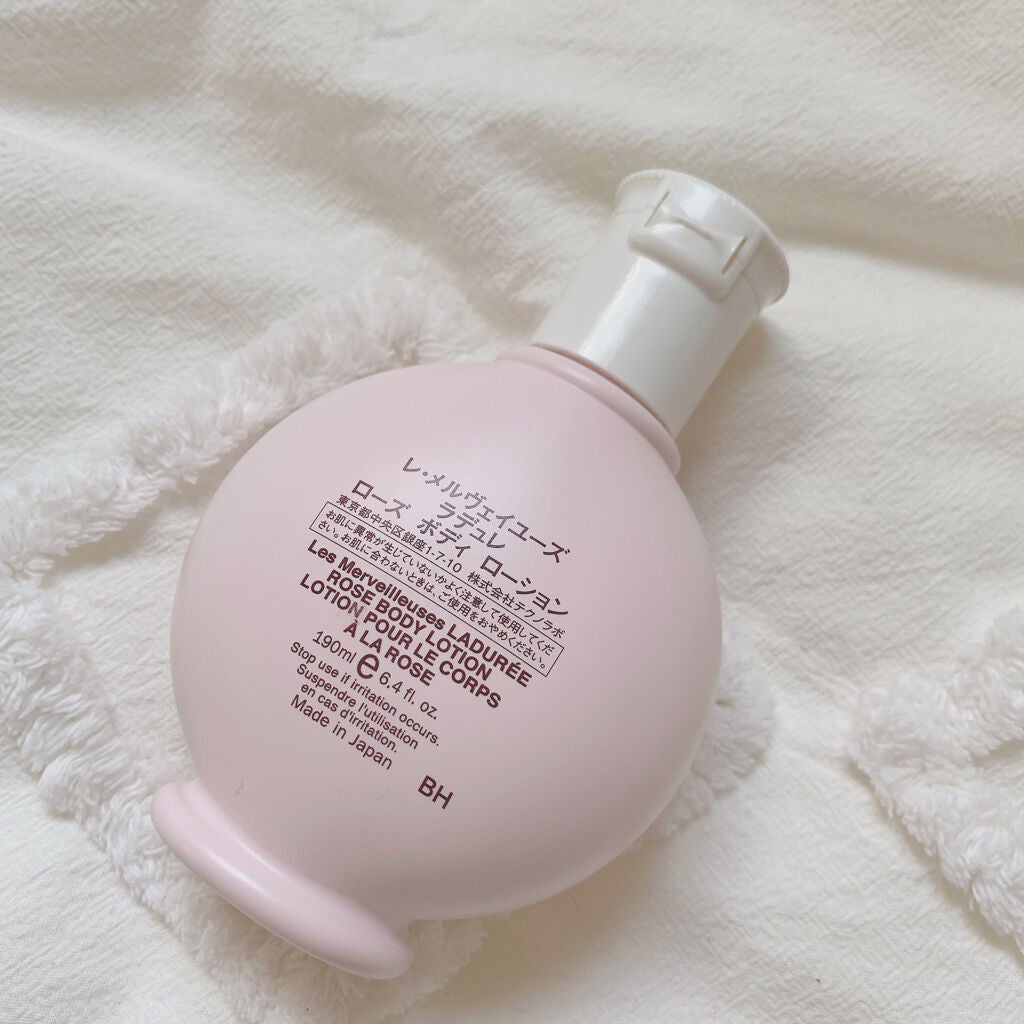 ローズ ボディ ローション/レ・メルヴェイユーズ ラデュレ/ボディローションを使ったクチコミ(2枚目)