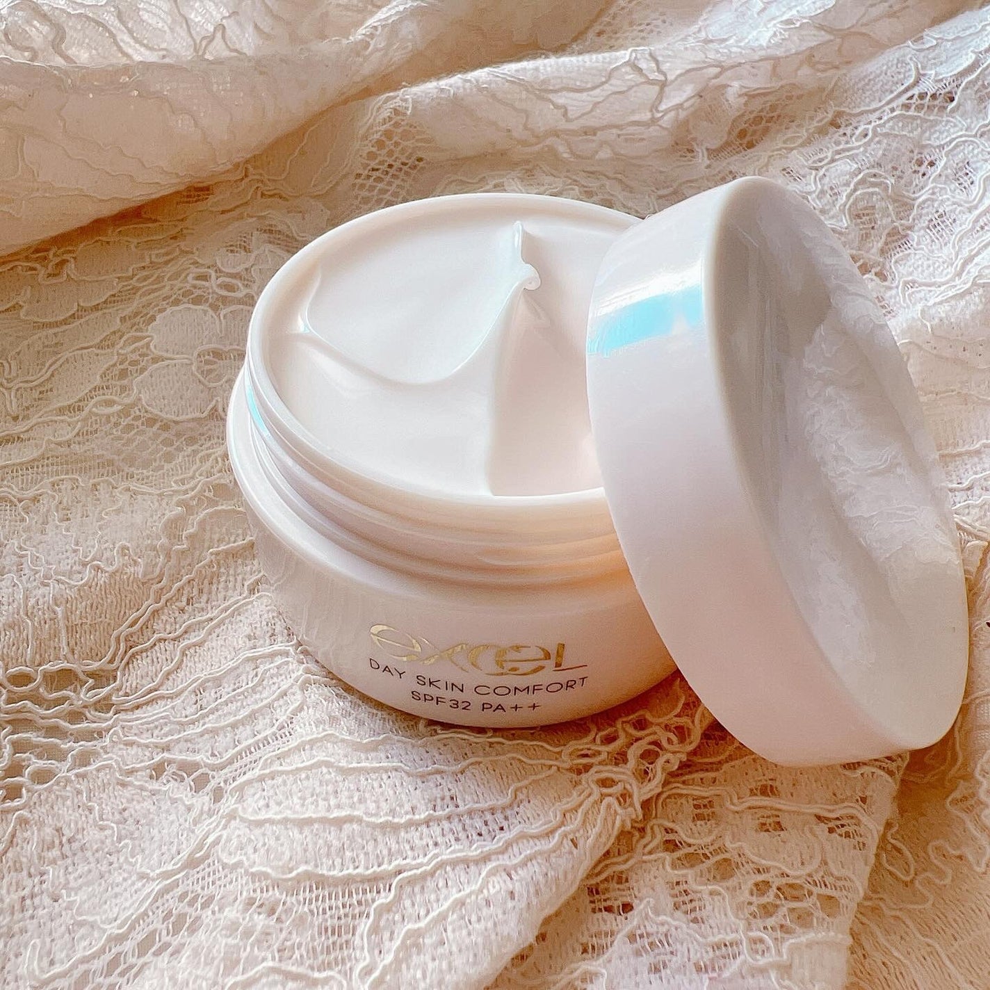 デイスキンコンフォート/excel/フェイスクリームを使ったクチコミ(2枚目)