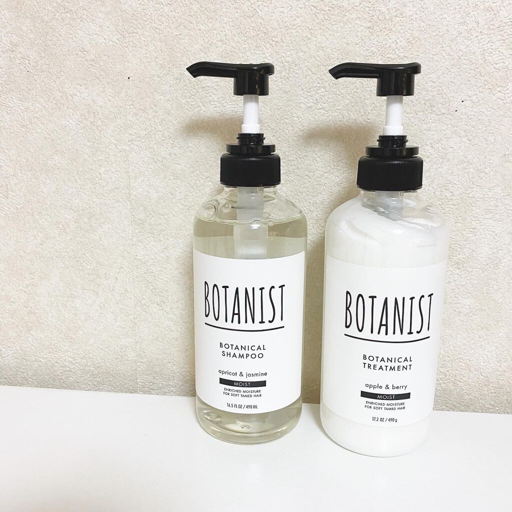 ボタニカルシャンプー/トリートメント(モイスト) /BOTANIST/シャンプー・コンディショナーを使ったクチコミ(5枚目)