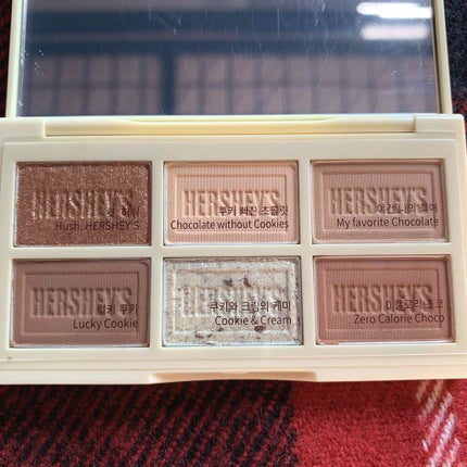 ハーシー プレイカラーアイズミニ/ETUDE/アイシャドウパレットを使ったクチコミ(2枚目)