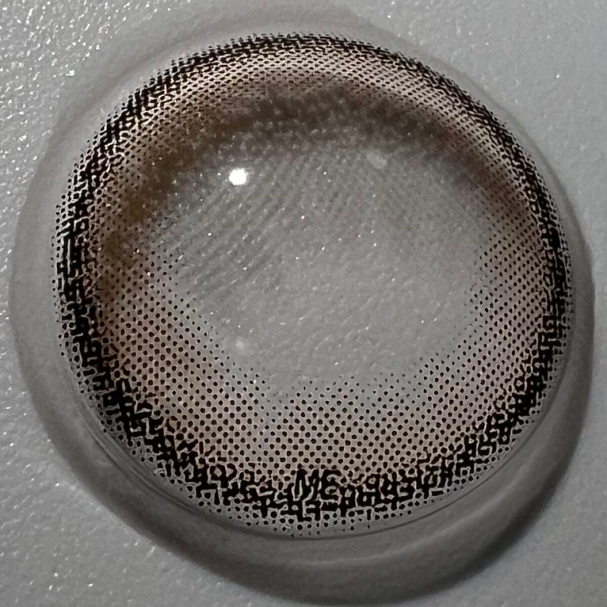 ホロリングブラウン/LENSME/カラーコンタクトレンズを使ったクチコミ(6枚目)