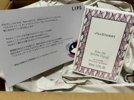 ジルスチュアート オード ホワイトフローラル/JILL STUART/香水(レディース)を使ったクチコミ(1枚目)