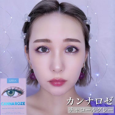 CANNA ROZE AIRY/i-DOL/カラーコンタクトレンズを使ったクチコミ（1枚目）