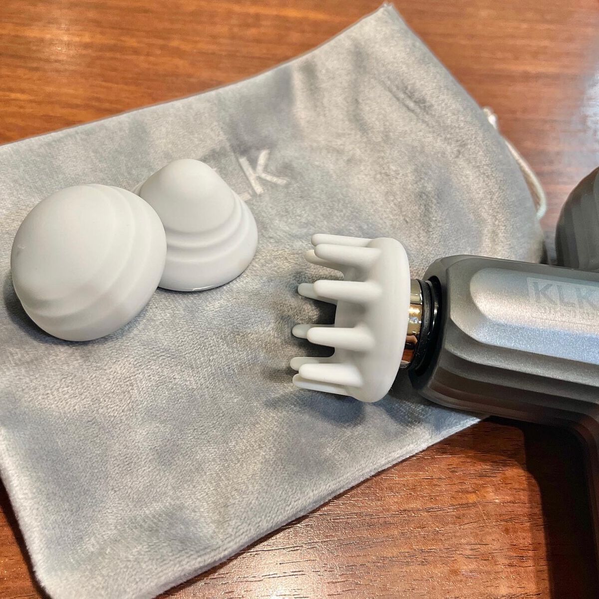 筋膜リリースガン/KLK/マッサージガンを使ったクチコミ（2枚目）