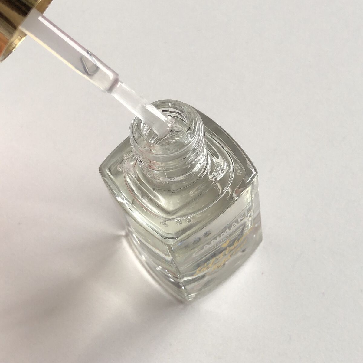 ジェルボリュームトップコート/キャンメイク/ネイルトップコートを使ったクチコミ（2枚目）