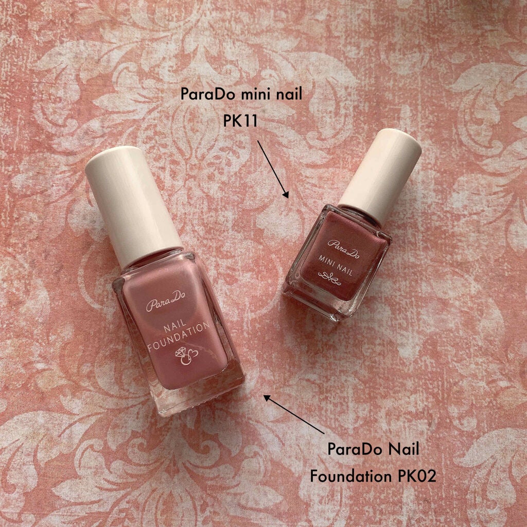 ネイルファンデーション/パラドゥ/マニキュアを使ったクチコミ(4枚目)