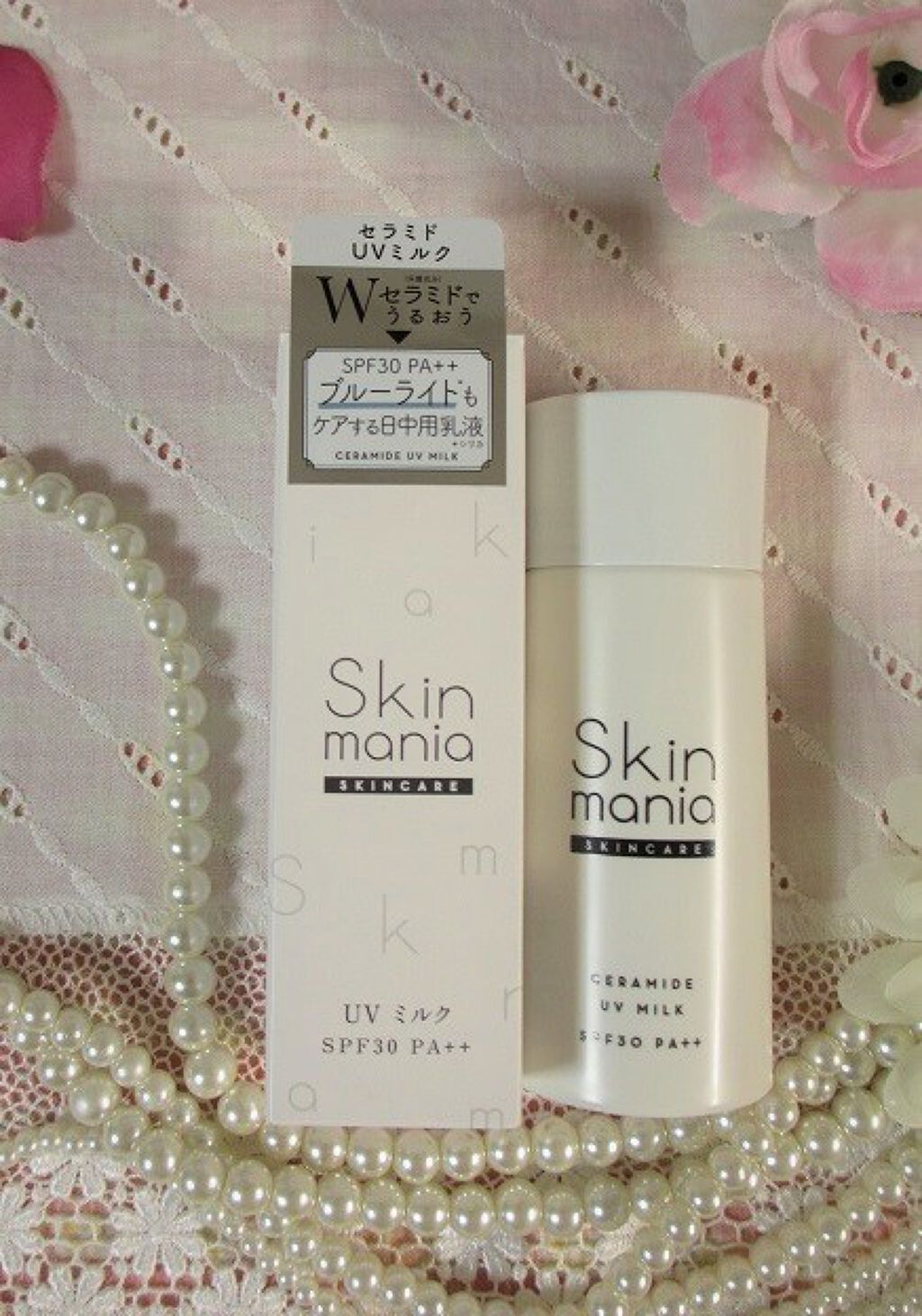 セラミド UVミルク/Skin mania/日焼け止めミルクを使ったクチコミ(1枚目)