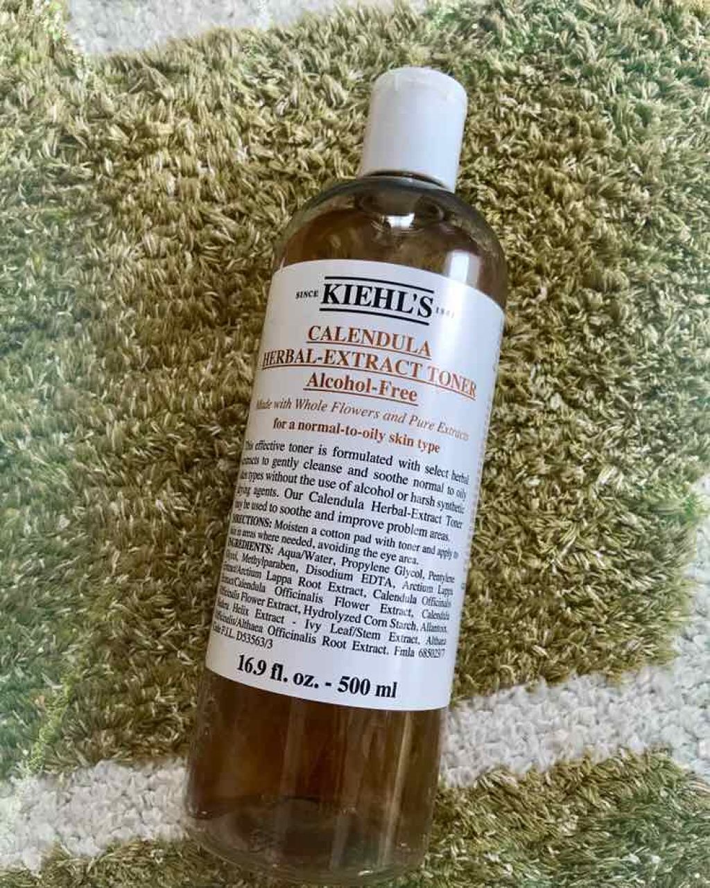 キールズ ハーバル トナー CL アルコールフリー/Kiehl's/化粧水を使ったクチコミ(1枚目)