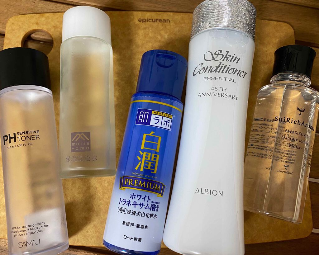 白潤プレミアム 薬用浸透美白化粧水/肌ラボ/化粧水を使ったクチコミ(4枚目)