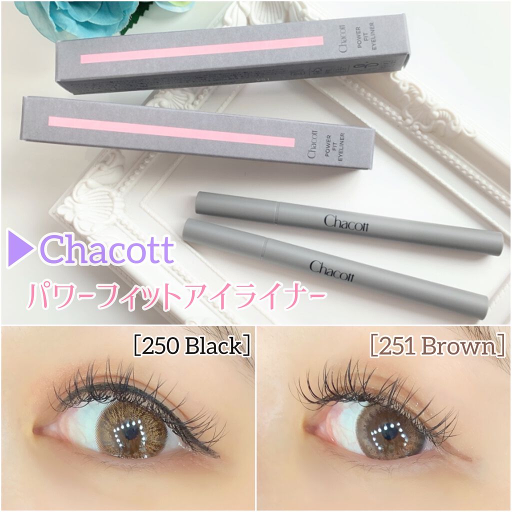 パワーフィットアイライナー/チャコット・コスメティクス/リキッドアイライナーを使ったクチコミ(1枚目)