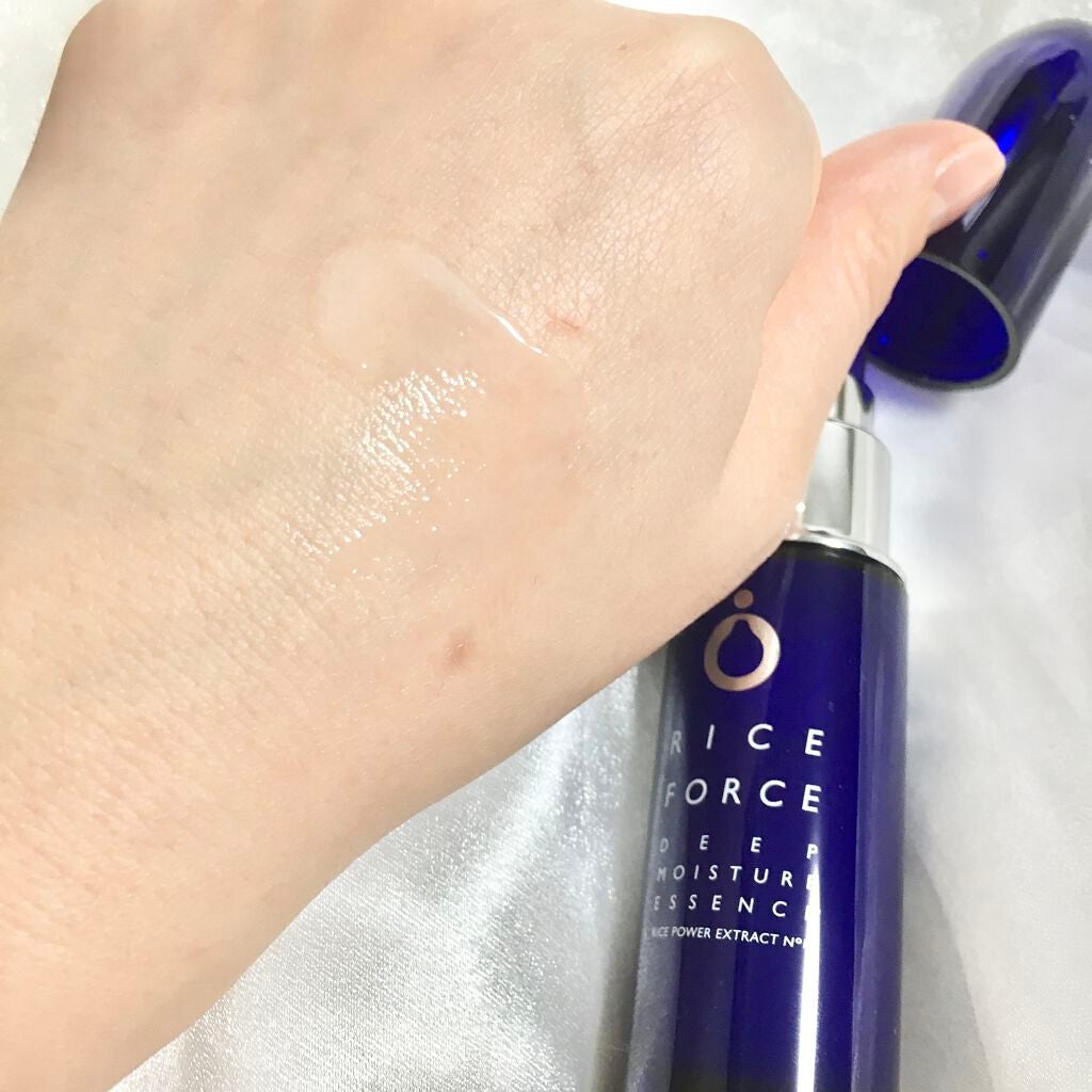 ディープモイスチュアエッセンス/ライスフォース/美容液を使ったクチコミ(7枚目)