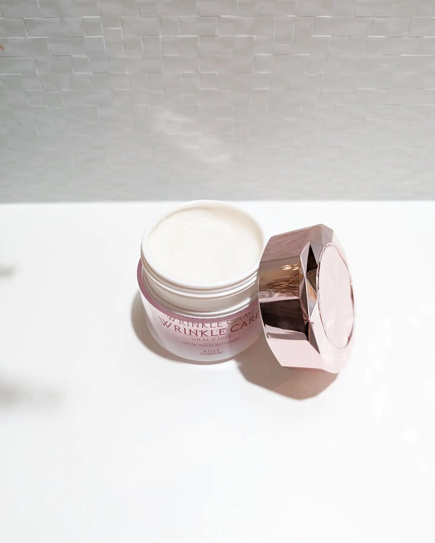 リンクルケア ホワイト モイストジェルクリーム/グレイスワン/オールインワン化粧品を使ったクチコミ(2枚目)
