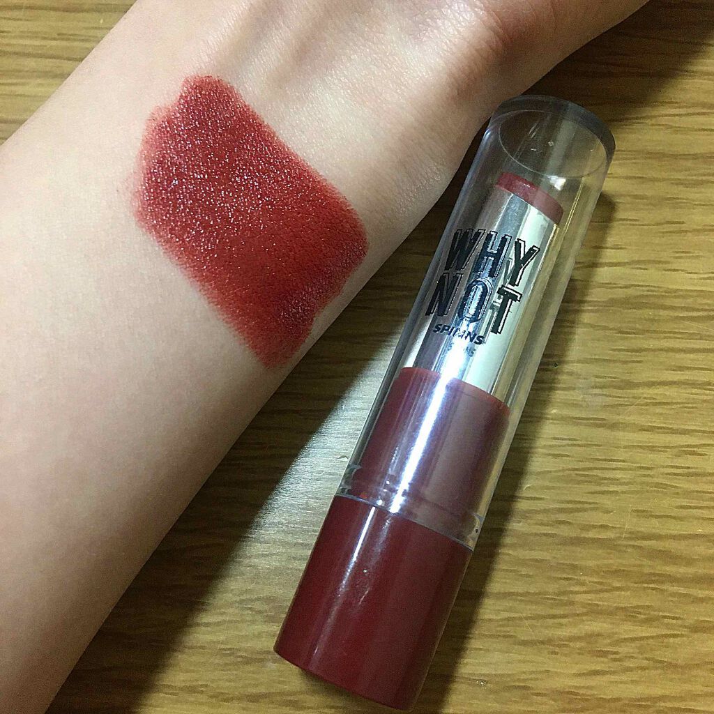 WHY NOT SPINNS リップスティック/DAISO/口紅を使ったクチコミ(2枚目)