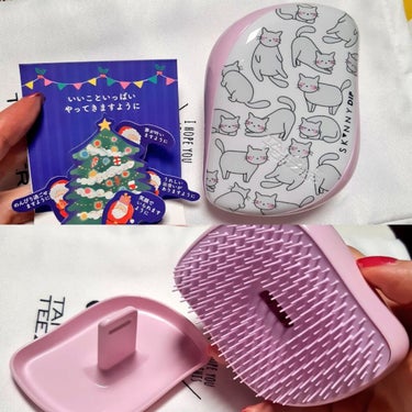 コンパクトスタイラー スキニーディップ ”キャット”/TANGLE TEEZER/ヘアブラシを使ったクチコミ（1枚目）