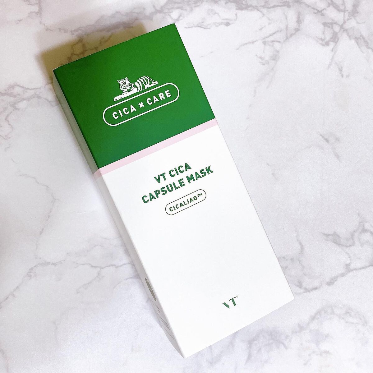 CICA カプセルマスク/VT/洗い流すパック・マスクを使ったクチコミ（1枚目）