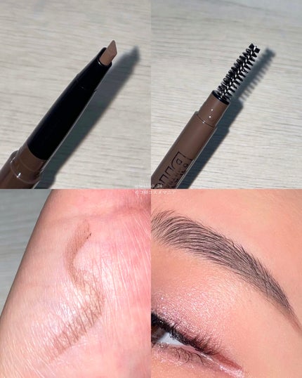 ファッションブロウ パウダーインペンシル N/MAYBELLINE NEW YORK/アイブロウペンシルを使ったクチコミ(4枚目)