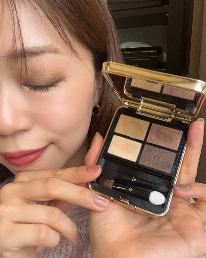 オンブルクルールクアドリ/クレ・ド・ポー ボーテ/アイシャドウパレットを使ったクチコミ(5枚目)