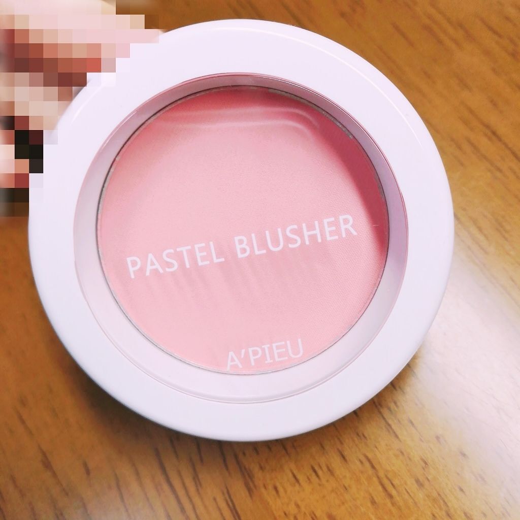 アピュー パステルブラッシャー/A’pieu/パウダーチークを使ったクチコミ（1枚目）