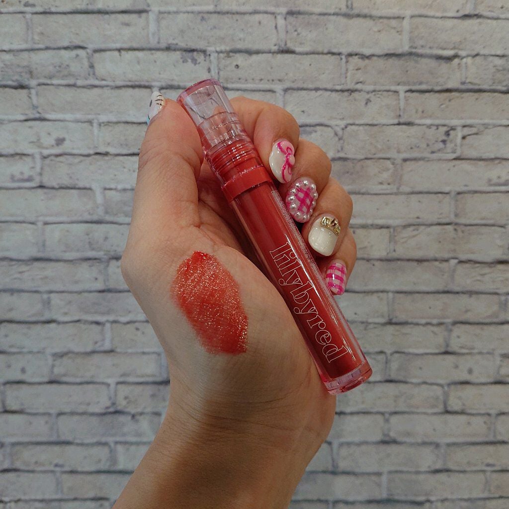 Glassy Layer Fixing Tint/lilybyred/口紅を使ったクチコミ(2枚目)