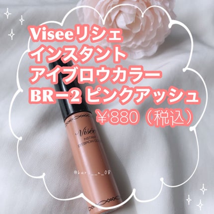 ヴィセ リシェ インスタント アイブロウ カラー/Visée/眉マスカラを使ったクチコミ(2枚目)