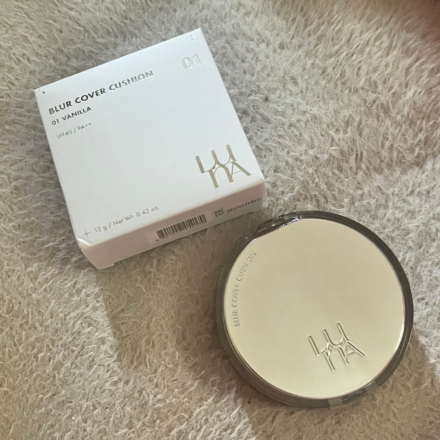 ブラーカバークッション/LUNA/クッションファンデーションを使ったクチコミ(1枚目)