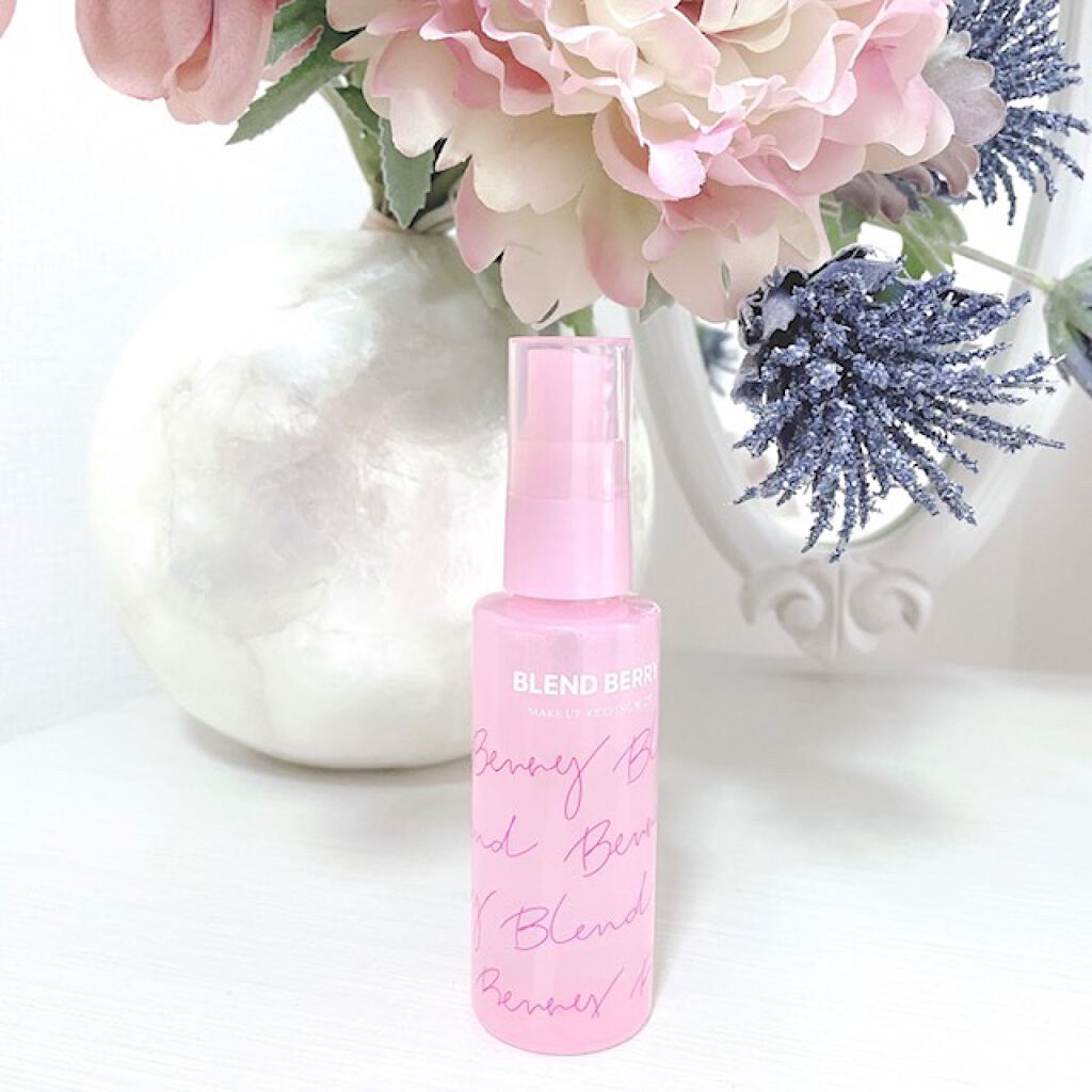 メイクアップ キーピング ミスト/BLEND BERRY/フィックスミストを使ったクチコミ（2枚目）