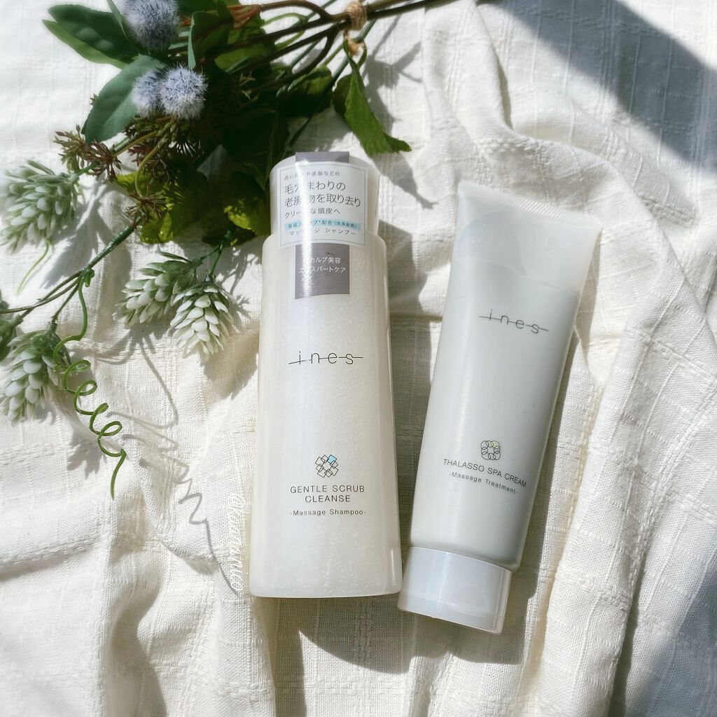 ジェントル スクラブ クレンズ/ines/市販シャンプーを使ったクチコミ（1枚目）