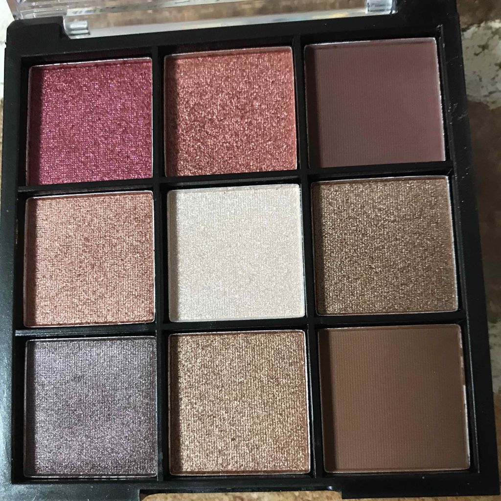 UR GLAM　BLOOMING EYE COLOR PALETTE/U R GLAM/アイシャドウパレットを使ったクチコミ（2枚目）