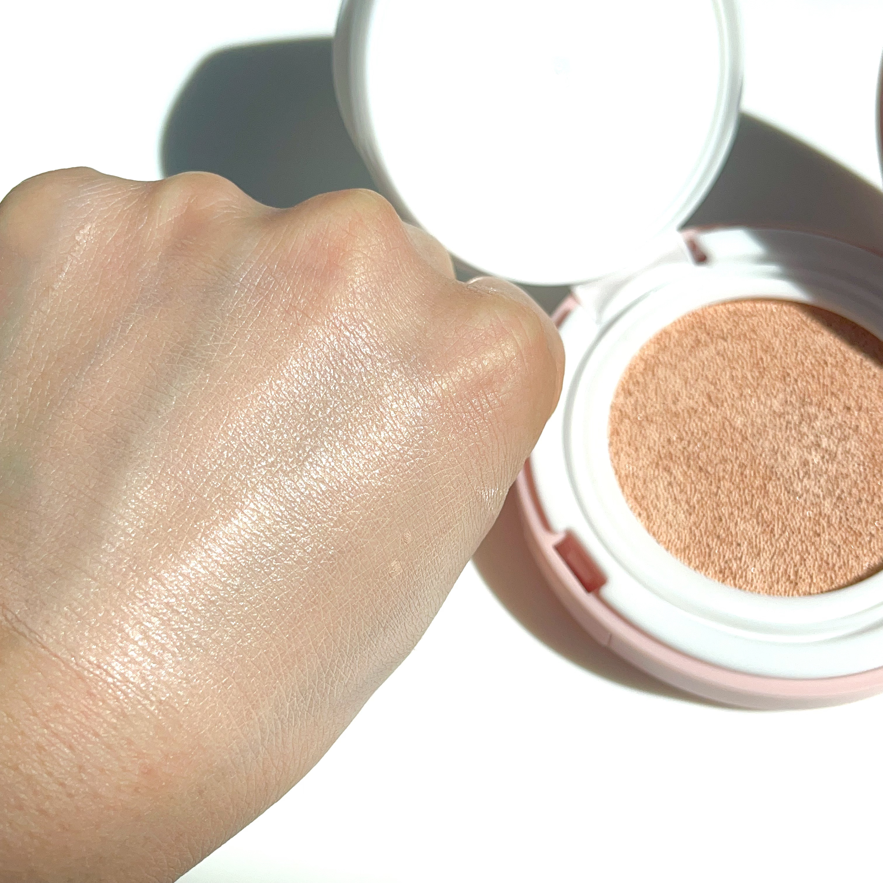 ピーチC フォーカスオン エアーベルベットクッション/Peach C/クッションファンデーションを使ったクチコミ（3枚目）