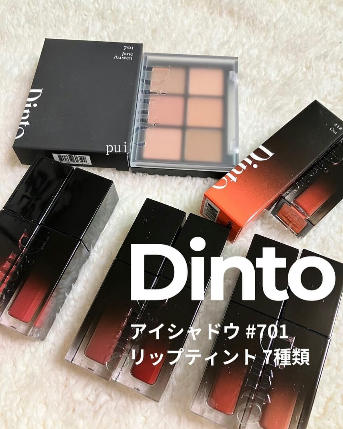 ブラーフィニシュシャドウパレット/Dinto/アイシャドウパレットを使ったクチコミ（1枚目）