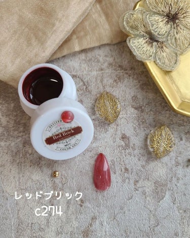 e_nails//フォロバ◎//ネイルとコスメ好きママ on LIPS 「こんにちは🤍同系色くらべてみたシリーズ第2弾はレッド系❣新発売..」（3枚目）