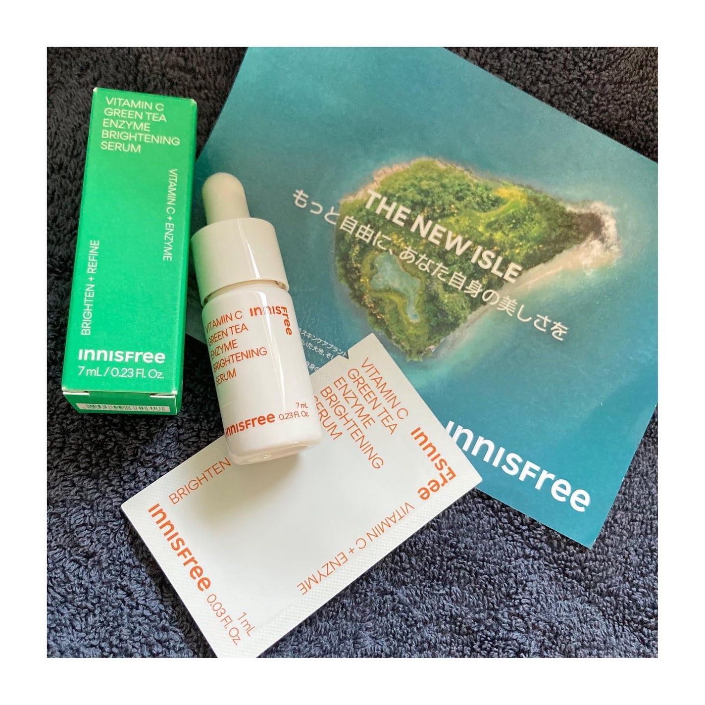 ビタC グリーンティーエンザイム ブライト セラム/innisfree/美容液を使ったクチコミ(1枚目)