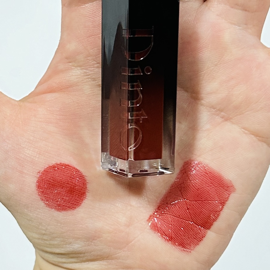 ディープキスド プランピング リップエナメル 154 Barrie/Dinto/リップグロスを使ったクチコミ（2枚目）