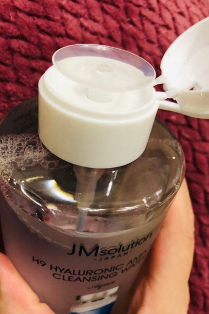 ヒアルロニック アンプルクレンジングウォーター/JMsolution/クレンジングウォーターを使ったクチコミ(2枚目)